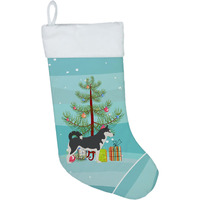 "Caroline's Treasures Siberian Husky Merry Tree christmas-stockings, Multicolor"