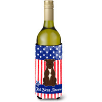 "Caroline's Treasures BB3043LITERK Staffordshire Bull Terrier Choc Wine Bottle Hugger cold-beverage-koozies, 750 ml, Multicolor"