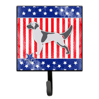 "Caroline's Treasures USA Patriotic English Setter Leash or Key Holder BB3281SH4, Small, Multicolor"