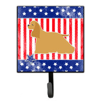 "Caroline's Treasures USA Patriotic Cocker Spaniel Leash or Key Holder BB3286SH4, Small, Multicolor"
