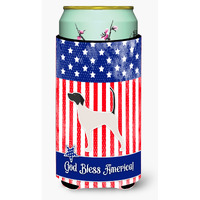 "Caroline's Treasures USA Patriotic English Pointer Tall Boy Beverage Insulator Hugger, Multicolor"