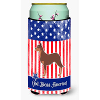 "Caroline's Treasures USA Patriotic Australian Kelpie Dog Beverage Insulator Hugger, Tall Boy, Multicolor"