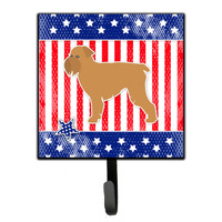 "Caroline's Treasures USA Patriotic Brussels Griffon Leash or Key Holder BB3340SH4, Small, Multicolor"