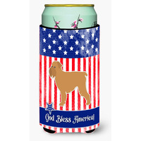 "Caroline's Treasures USA Patriotic Brussels Griffon Beverage Insulator Hugger, Tall Boy, Multicolor"