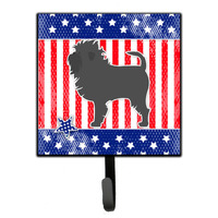 "Caroline's Treasures USA Patriotic Affenpinscher Leash or Key Holder BB3348SH4, Small, Multicolor"