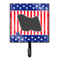 "Caroline's Treasures USA Patriotic Puli Leash or Key Holder BB3363SH4, Small, Multicolor"