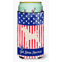 "Caroline's Treasures USA Patriotic Anatolian Shepherd Tall Boy Beverage Insulator Hugger, Multicolor"