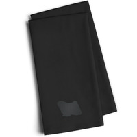"Caroline's Treasures BB3463BKTWE Puli Black Embroidered Kitchen Towel (Set of 2), 28"" H x 19"" W, Multicolor"