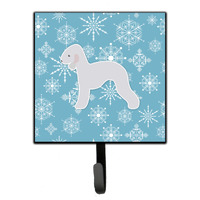 "Caroline's Treasures Winter Snowflake Bedlington Terrier Leash or Key Holder BB3494SH4, Small, Multicolor"