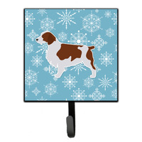 "Caroline's Treasures Winter Snowflake Welsh Springer Spaniel Leash or Key Holder BB3500SH4, Small, Multicolor"