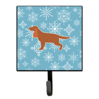 "Caroline's Treasures Winter Snowflake English Cocker Spaniel Leash or Key Holder BB3512SH4, Small, Multicolor"