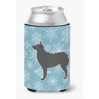 "Caroline's Treasures Winter Snowflake Croatian Sheepdog Can or Bottle Hugger BB3521CC, Can Hugger, Multicolor"