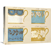 Quatre tasses du 1er choix, ca. 1800-1820-Canvas Art-24"x20"