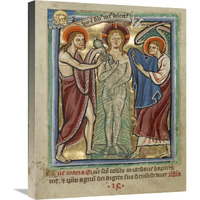 The Baptism of Christ-Canvas Art-20"x24"