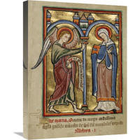 The Annunciation-Canvas Art-18"x24"
