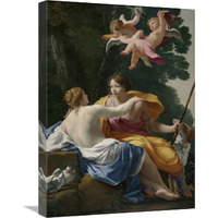 Venus and Adonis-Canvas Art-18"x24"