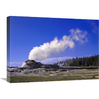 Castle Geyser, Yellowstone National Park, Wyoming-Canvas Art-24"x18"