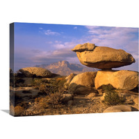 Balanced rocks, Guadalupe Mountain National Park, Texas-Canvas Art-24"x18"