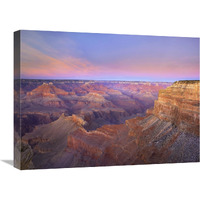 Grand Canyon as seen from Mohave Point at sunset, Grand Canyon National Park, Arizona-Canvas Art-24"x18"