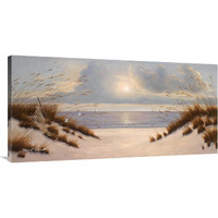 Coastal Dunes-Canvas Art-48"x24"