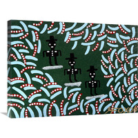 Secret Gardens 5-Canvas Art-32"x24"