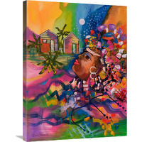 Valley Girl-Canvas Art-24"x32"