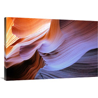 Canyon Waves-Canvas Art-40"x26.8"