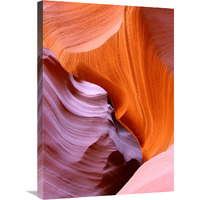 Side Canyon-Canvas Art-21"x30"