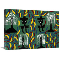 Secret Gardens 10-Canvas Art-24"x18"
