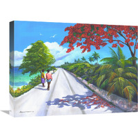 Coastal Road-Canvas Art-24"x18"