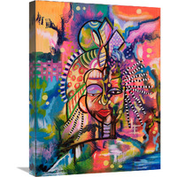 Exhausted African Rasta-Canvas Art-18"x24"