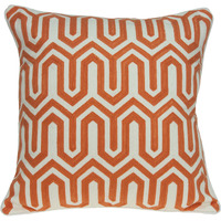 Parkland Collection Machu Transitional Multicolored Pillow Cover With Poly Insert