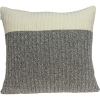 Parkland Collection Wilson Transitional Tan Pillow Cover With Poly Insert