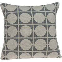 Parkland Collection Aani Transitional Tan Pillow Cover With Poly Insert