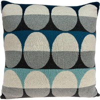 Parkland Collection Niam Transitional Multicolor Pillow Cover With Poly Insert