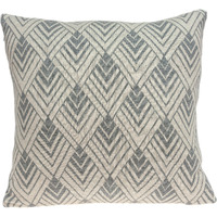 Parkland Collection Kiani Transitional Tan Pillow Cover With Poly Insert
