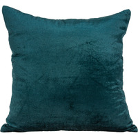 Parkland Collection Bento Transitional Teal Solid Pillow Cover With Poly Insert