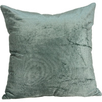 Parkland Collection Diego Transitional Sea Foam Solid Pillow Cover With Poly Insert