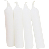 CANDLE- XLG WHITE BAG4