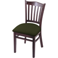 3120 18" Chair with Dark Cherry Finish and Canter Pine Seat