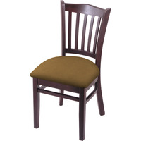 3120 18" Chair with Dark Cherry Finish and Canter Saddle Seat