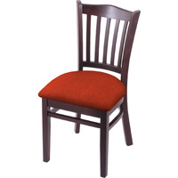 3120 18" Chair with Dark Cherry Finish and Graph Poppy Seat