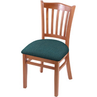 3120 18" Chair with Medium Finish and Graph Tidal Seat
