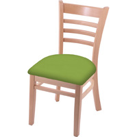 3140 18" Chair with Natural Finish and Canter Kiwi Green Seat