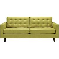 Empress Upholstered Fabric Sofa - Wheatgrass