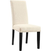 Parcel Dining Fabric Side Chair - Beige