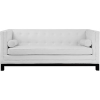 Imperial Bonded Leather Sofa - White