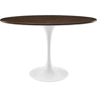 Lippa 48" Oval Walnut Dining Table - Walnut