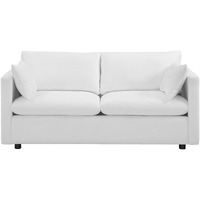 Activate Upholstered Fabric Sofa - White