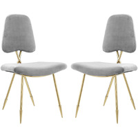 Ponder Dining Side Chair Set of 2 - Gray
